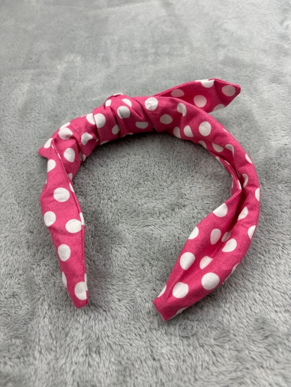 Disney Minnie Mouse Top Knot Headband Adult Size